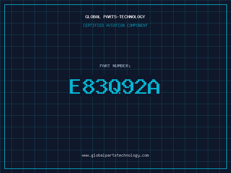 Aviation Part E83Q92A