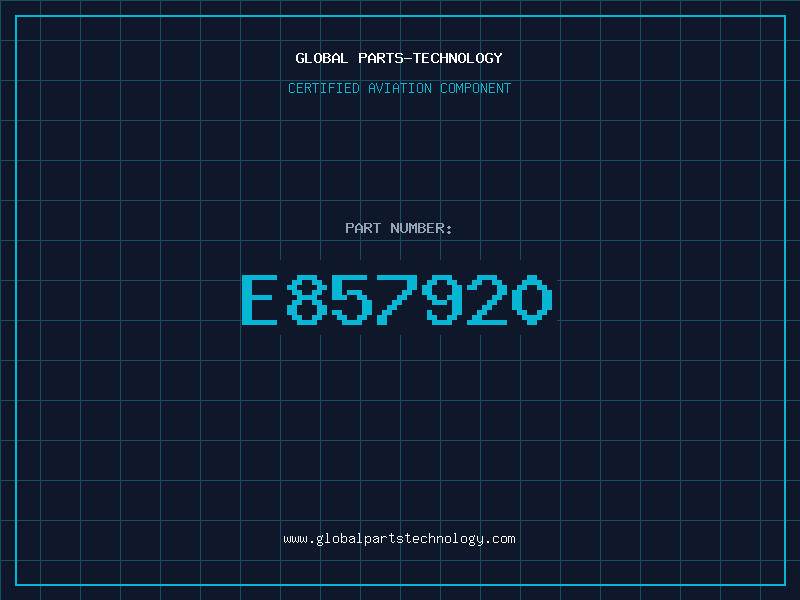 Aviation Part E857920