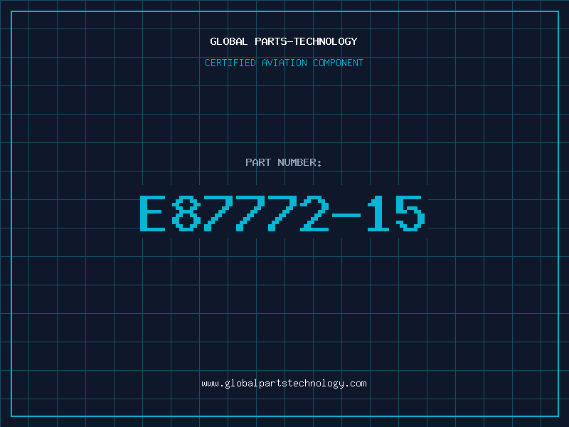 Aviation Part E87772-15