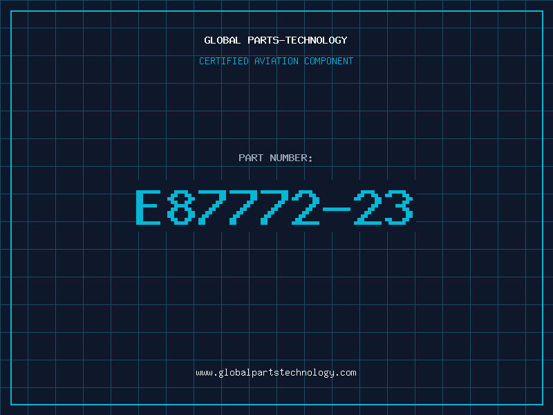 Aviation Part E87772-23