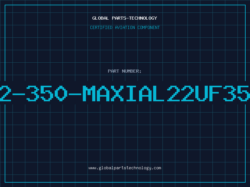 Aviation Part EA-1629-22-350-MAXIAL22UF350VELECCAP