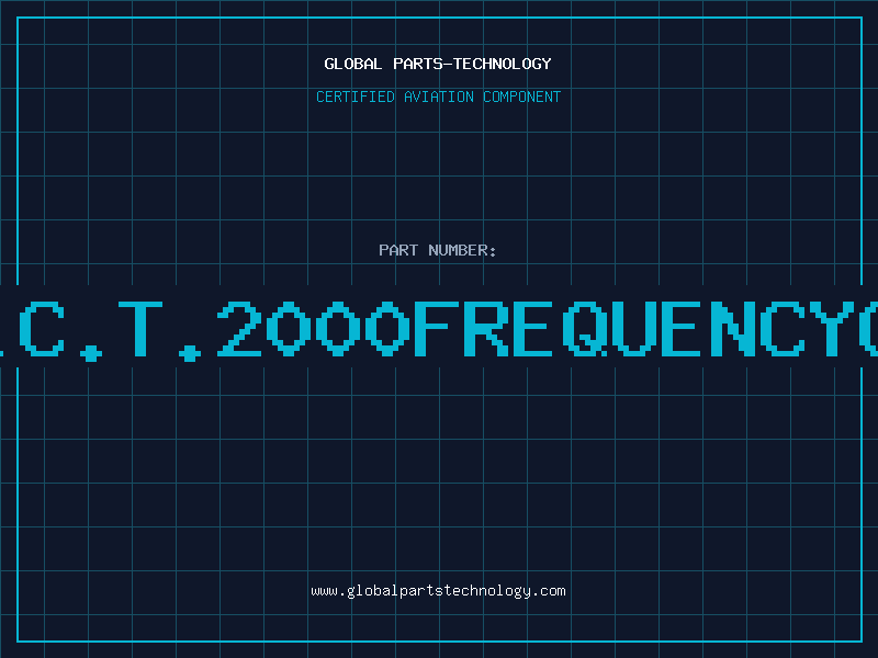 Aviation Part EA.C.T.2000FREQUENCYCON