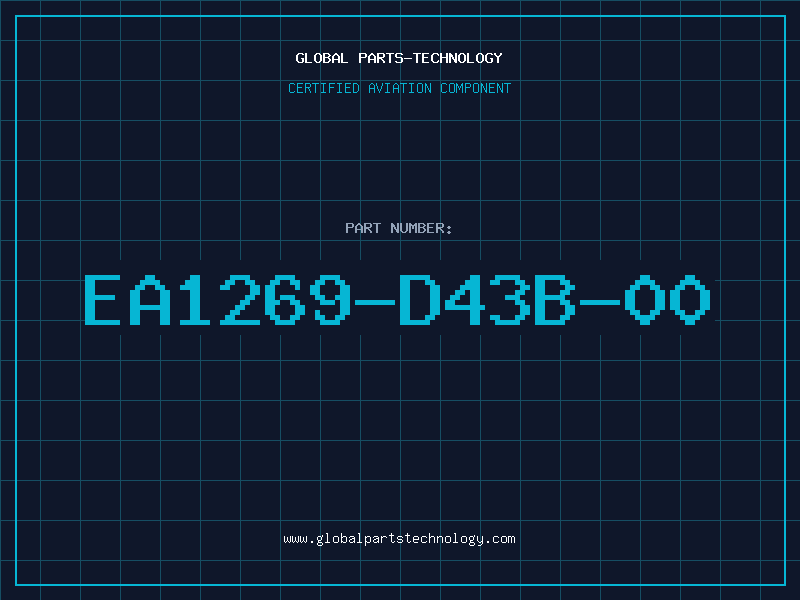 Aviation Part EA1269-D43B-00