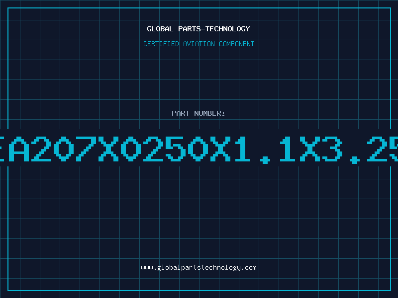 Aviation Part EA207X0250X1.1X3.25