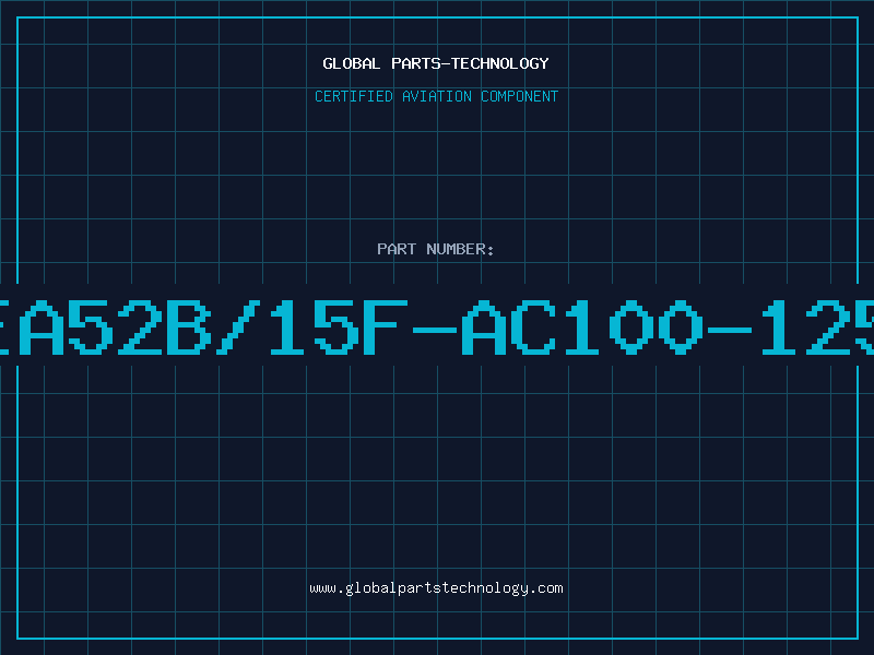 Aviation Part EA52B/15F-AC100-125