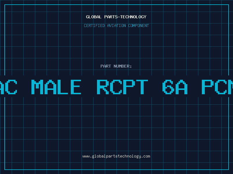 Aviation Part EAC Male Rcpt 6A PCMt