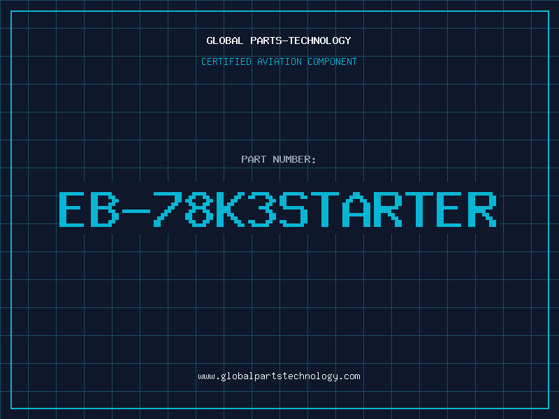 Aviation Part EB-78K3STARTER