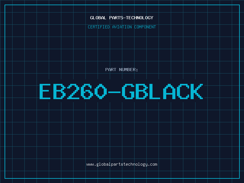 Aviation Part EB260-GBLACK