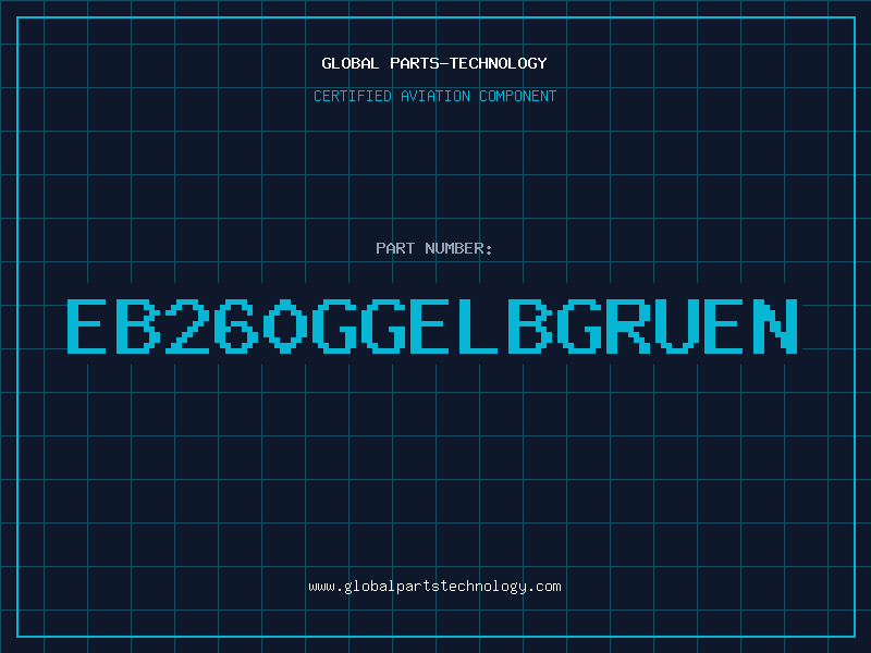Aviation Part EB260GGELBGRUEN