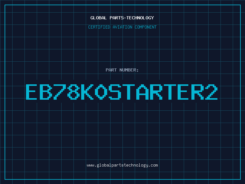Aviation Part EB78K0STARTER2