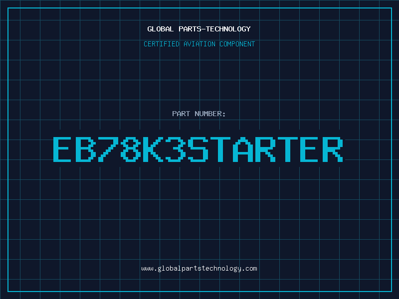 Aviation Part EB78K3STARTER