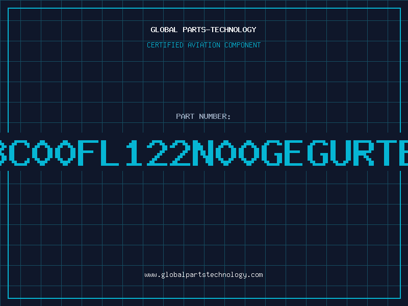 Aviation Part EBC00FL122N00gegurtet