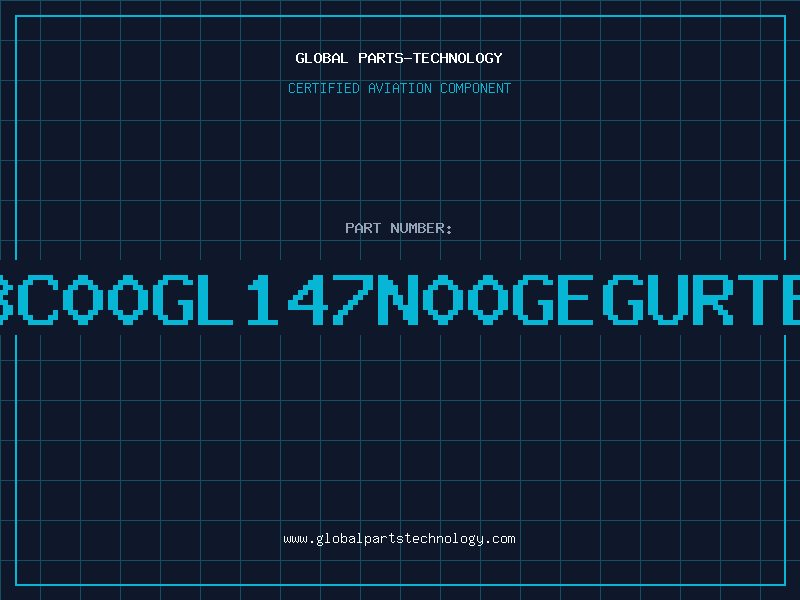 Aviation Part EBC00GL147N00gegurtet