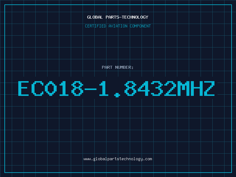 Aviation Part EC018-1.8432MHZ