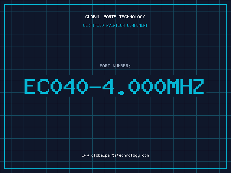 Aviation Part EC040-4.000MHZ
