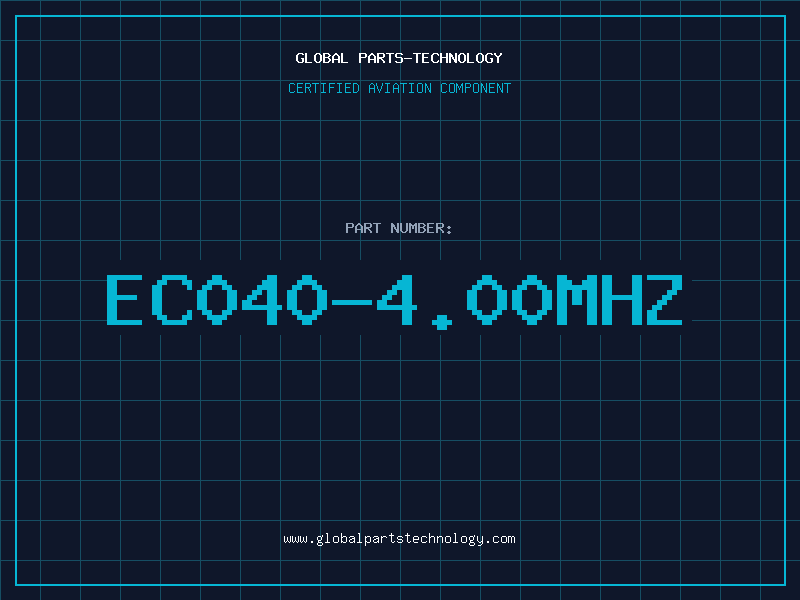 Aviation Part EC040-4.00MHZ