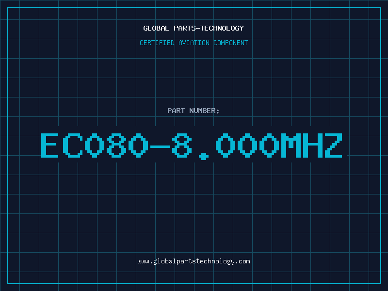 Aviation Part EC080-8.000MHZ