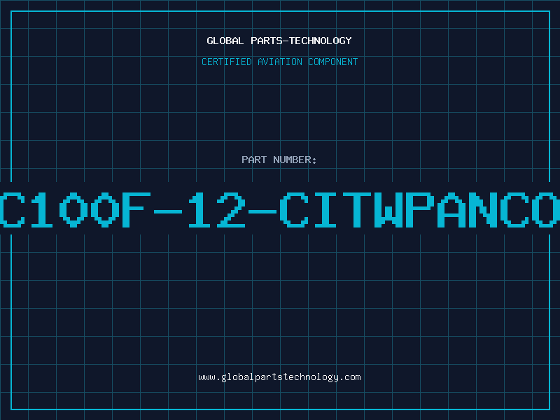 Aviation Part EC100F-12-CITWPANCON