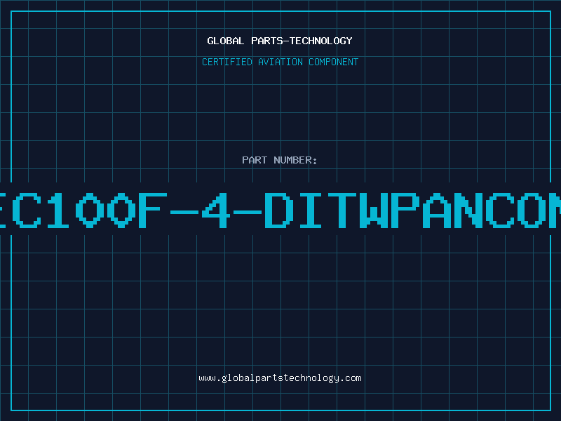 Aviation Part EC100F-4-DITWPANCON