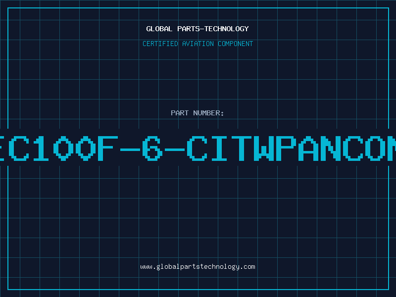 Aviation Part EC100F-6-CITWPANCON