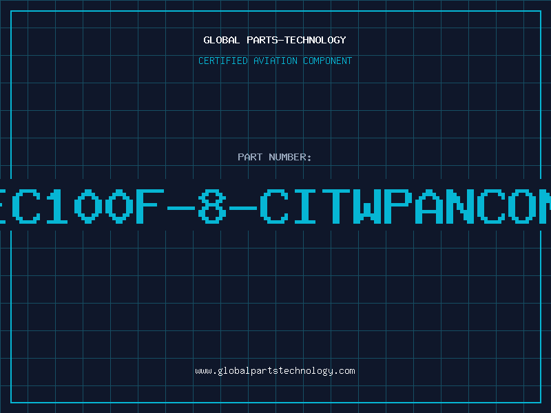 Aviation Part EC100F-8-CITWPANCON