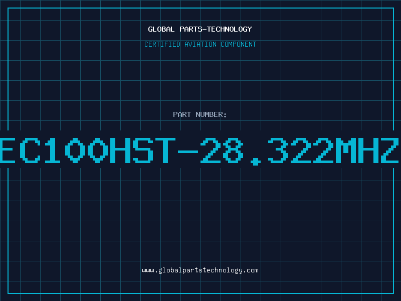 Aviation Part EC100HST-28.322MHZ