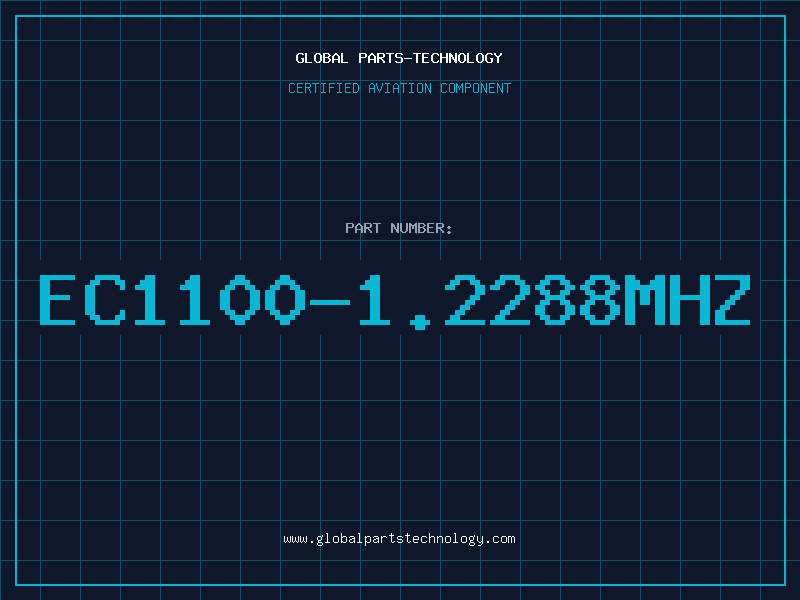 Aviation Part EC1100-1.2288MHZ