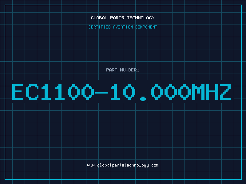 Aviation Part EC1100-10.000MHZ