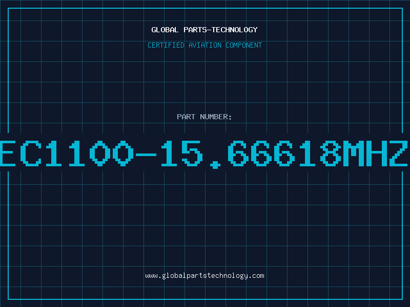 Aviation Part EC1100-15.66618MHz