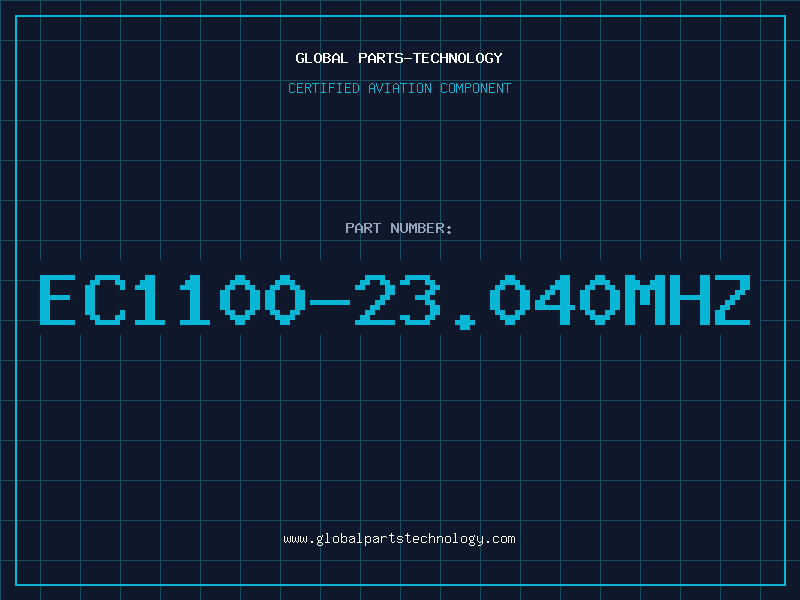 Aviation Part EC1100-23.040MHZ