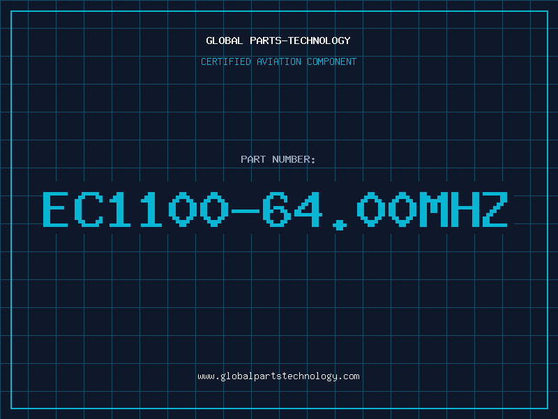 Aviation Part EC1100-64.00MHZ