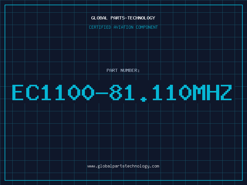 Aviation Part EC1100-81.110MHZ