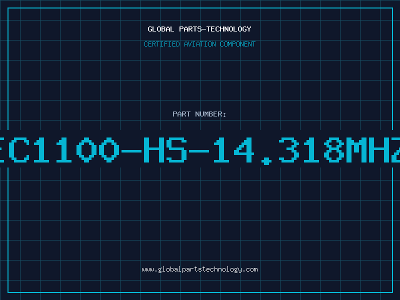 Aviation Part EC1100-HS-14.318MHZ