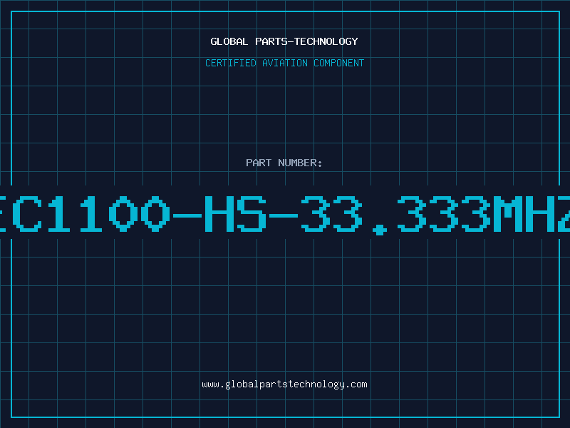 Aviation Part EC1100-HS-33.333MHZ