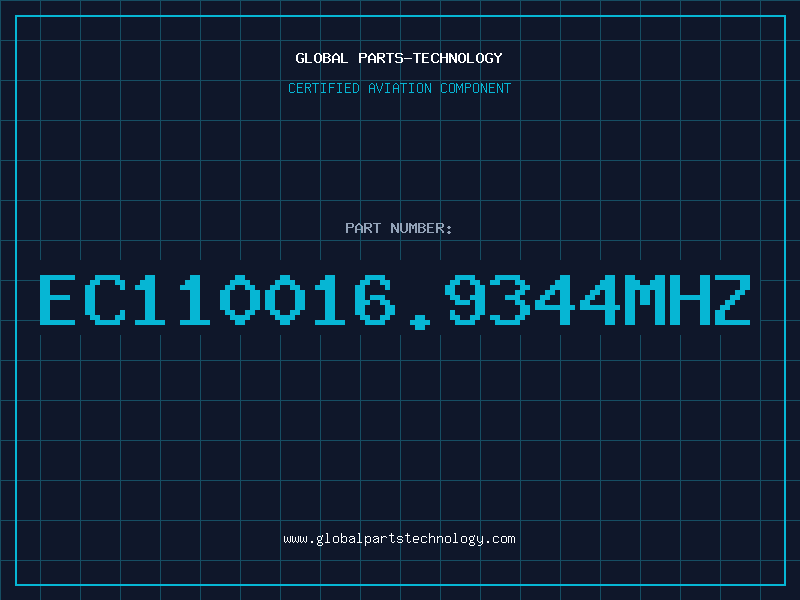 Aviation Part EC110016.9344MHZ