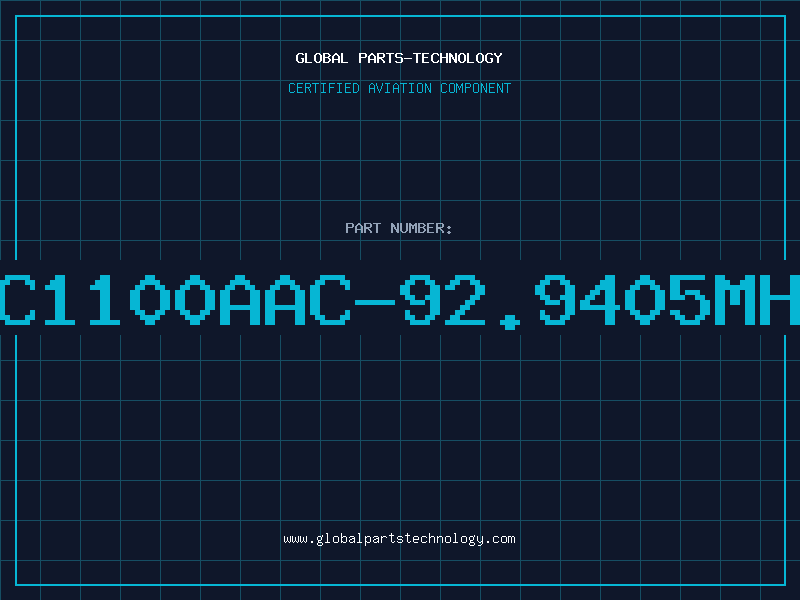 Aviation Part EC1100AAC-92.9405MHZ