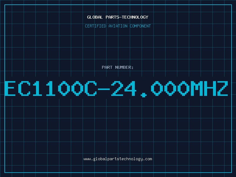 Aviation Part EC1100C-24.000MHZ