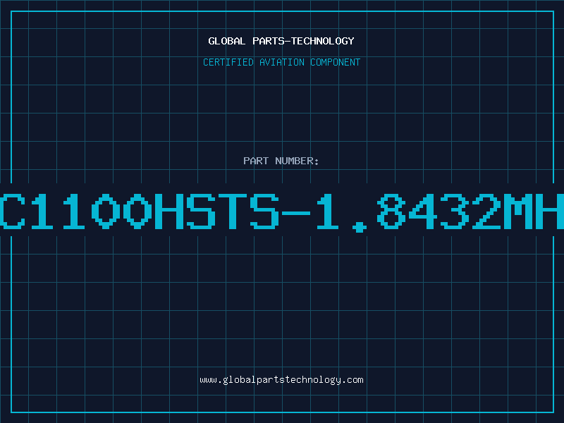 Aviation Part EC1100HSTS-1.8432MHZ