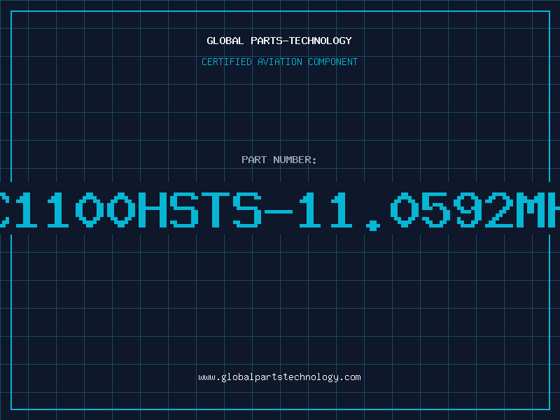 Aviation Part EC1100HSTS-11.0592MHZ