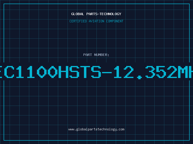 Aviation Part EC1100HSTS-12.352MH