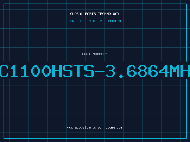 Aviation Part EC1100HSTS-3.6864MHZ