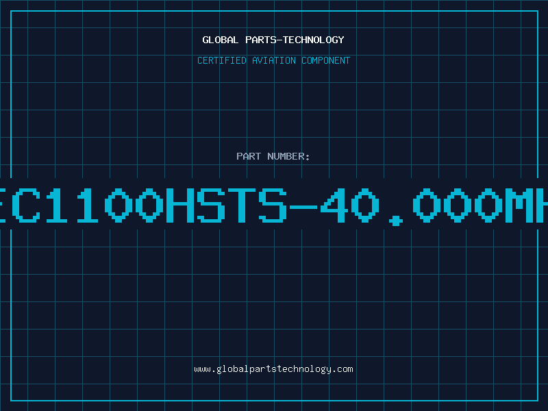 Aviation Part EC1100HSTS-40.000MH