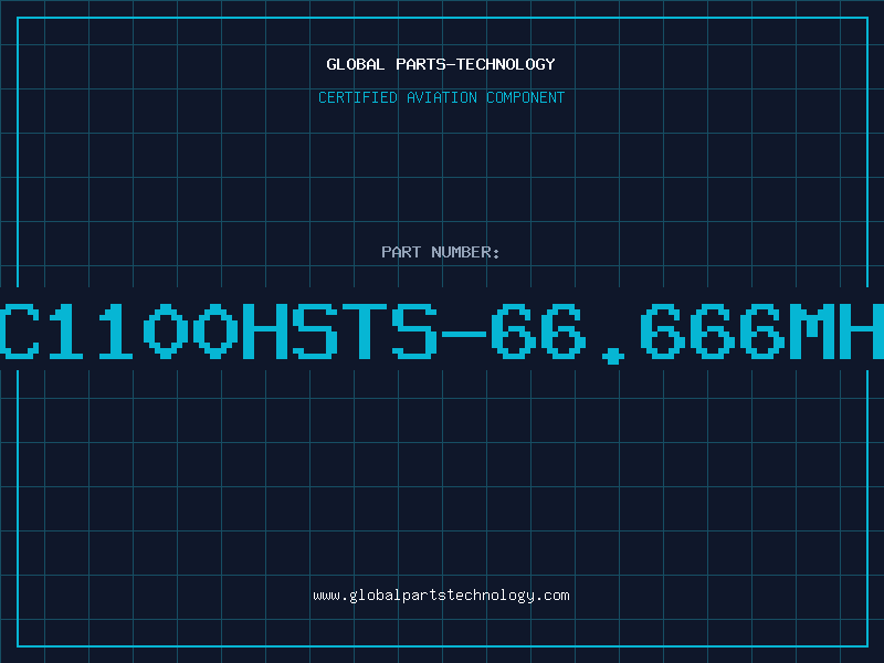 Aviation Part EC1100HSTS-66.666MHZ
