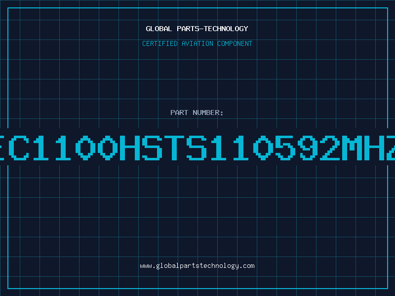 Aviation Part EC1100HSTS110592MHZ