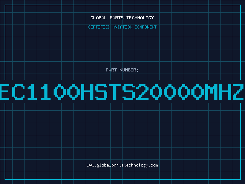 Aviation Part EC1100HSTS20000MHZ