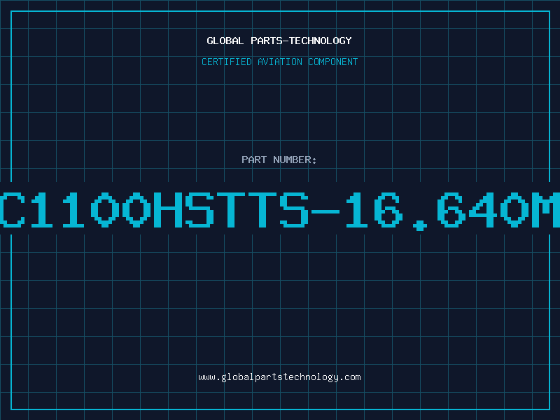 Aviation Part EC1100HSTTS-16.640MH