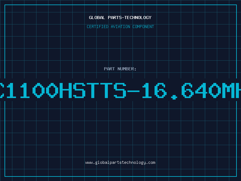 Aviation Part EC1100HSTTS-16.640MHZ