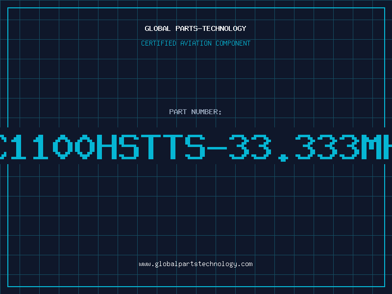 Aviation Part EC1100HSTTS-33.333MHZ