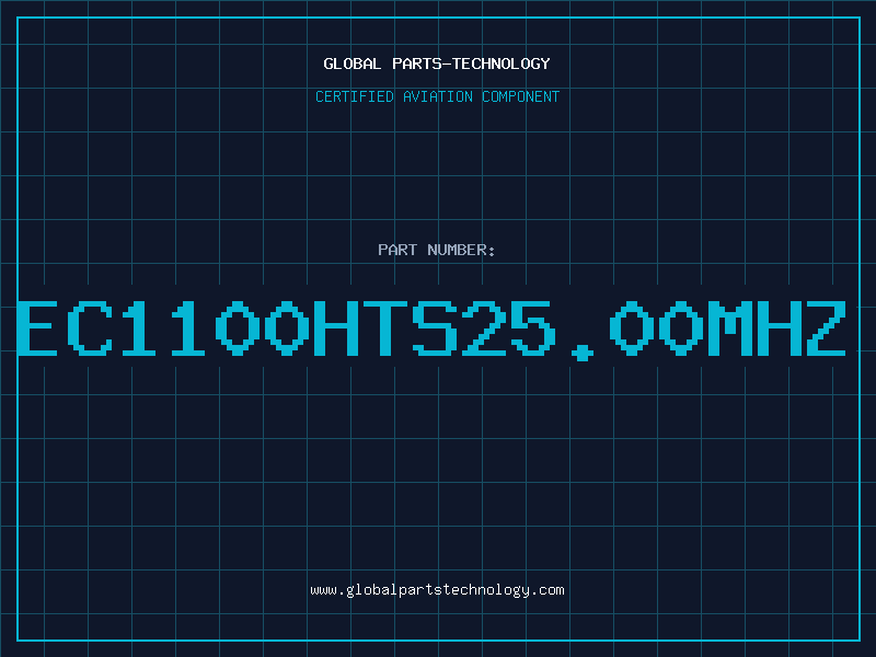 Aviation Part EC1100HTS25.00MHZ