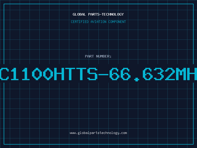 Aviation Part EC1100HTTS-66.632MHZ